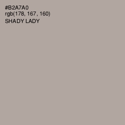 #B2A7A0 - Shady Lady Color Image